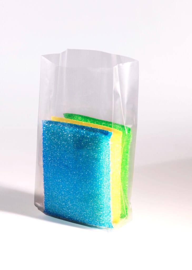 Gusseted Poly Bags on