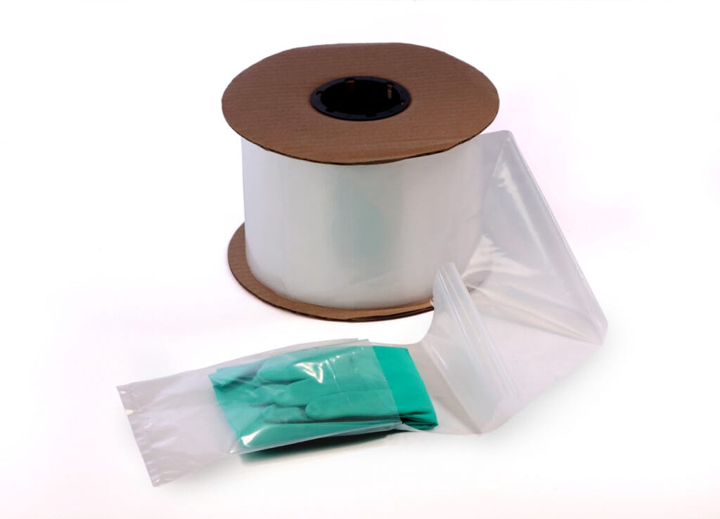 pre-opened clear poly bags for automated packaging equipment