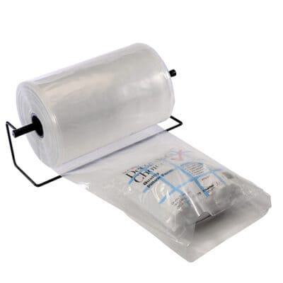 Lay Flat Poly Bags on Rolls