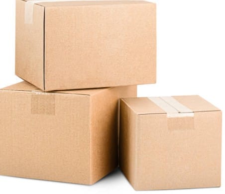 Various Corrugated Box Sizes