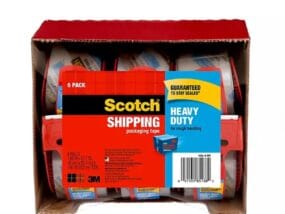6-pack Scotch Shipping Tape