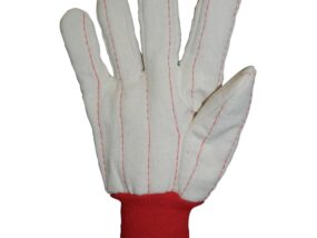 Cotton Canvas Double-Palm Glove