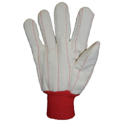 Cotton Canvas Double-Palm Glove