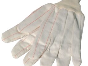 Cotton/Polyester Corded Double-Palm Gloves
