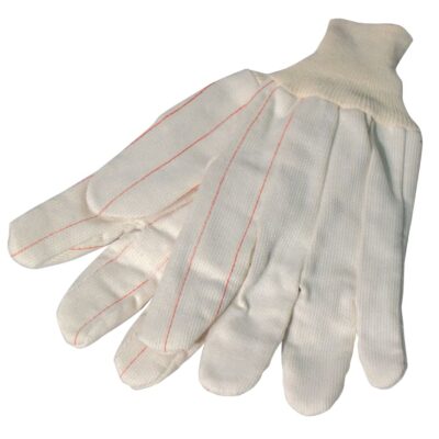 Cotton/Polyester Corded Double-Palm Gloves