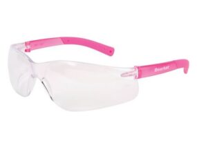 BEARKAT Safety Glasses Clear Lens Duramass Hard Coat Frameless
