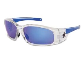 Swagger Safety Glasses Blue Diamond Mirror Lens