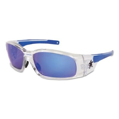 Swagger Safety Glasses Blue Diamond Mirror Lens
