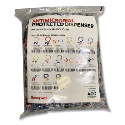 Earplug Dispenser Refill, MAXIMUM, 30 dB, Orange