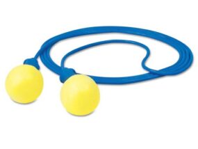 E-A-R™ Push-Ins Foam Earplug Blue/Yellow Corded