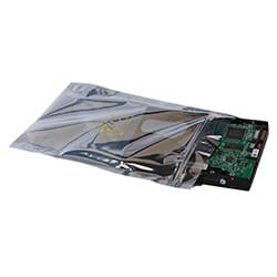 Static Zip Top Poly Bags