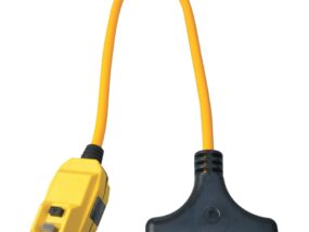 Right Angle GFCI Extension Cord 2 ft