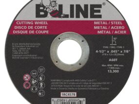 Cutting Wheel - Aluminum Oxide 4-1/2"