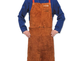 Welding Apron Bib Lava Brown
