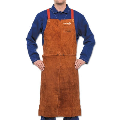 Welding Apron Bib Lava Brown