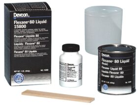Devcon Flexane 80 Flexane® Liquid 1 lb. Can Black