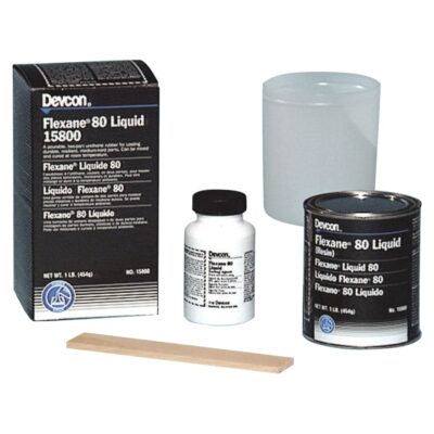 Devcon Flexane 80 Flexane® Liquid 1 lb. Can Black